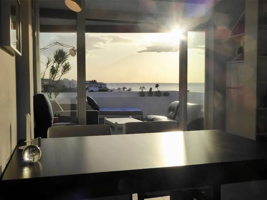 Ganzes Haus, Terrasse, Meerblick, 100M Zum Strand La Jaca スペイン