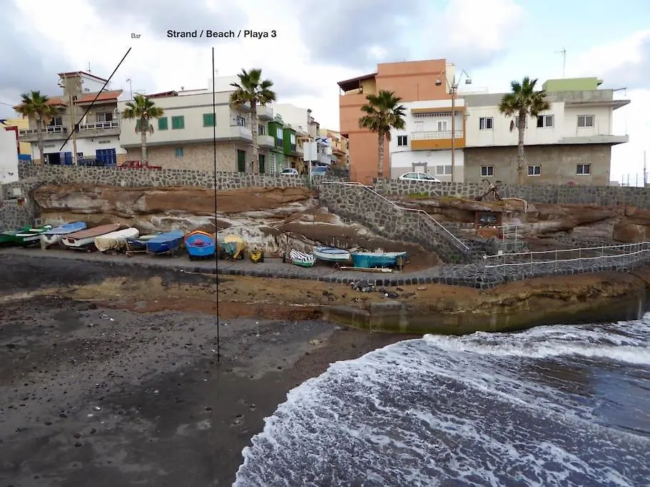 別荘 Ganzes Haus, Terrasse, Meerblick, 100M Zum Strand La Jaca